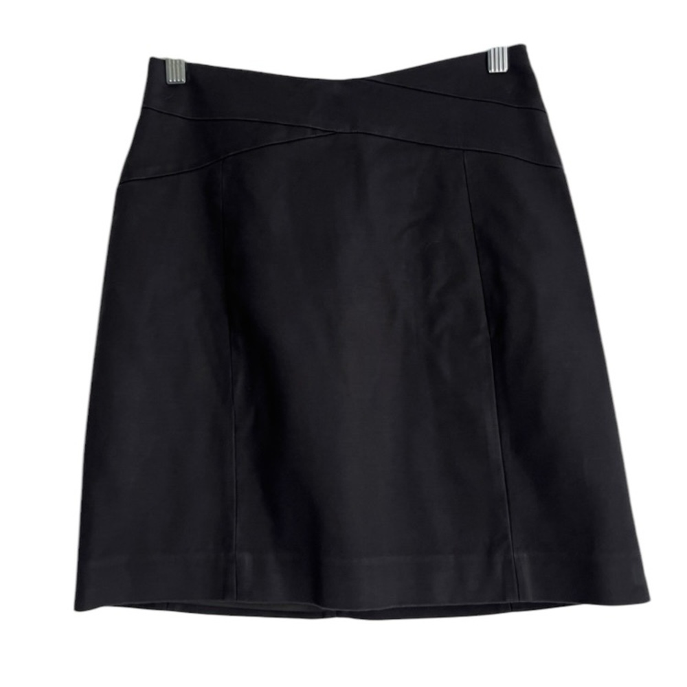 Banana Republic Stretch Black Lined Skirt - SZ: 0
